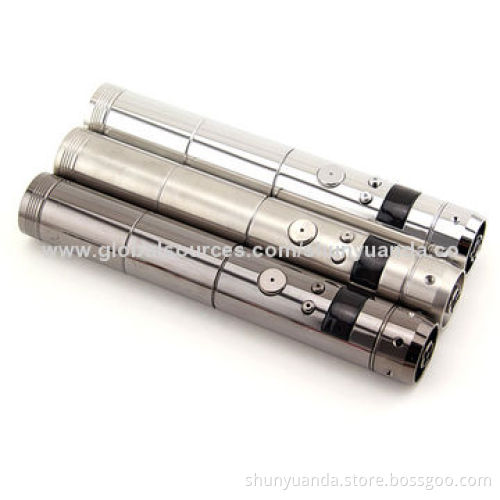 Electronic cigarette mod with variable voltage mod
